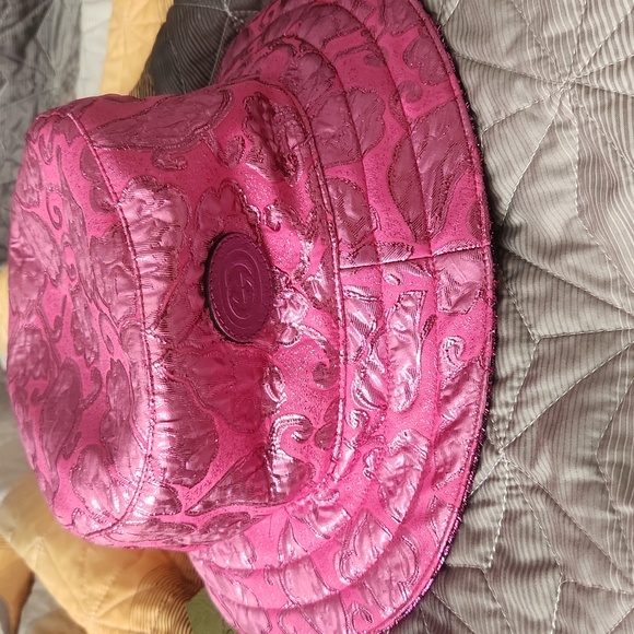 Gucci Metallic Pink Bucket Hat NWT size Large $650 Retail - Picture 1 of 7